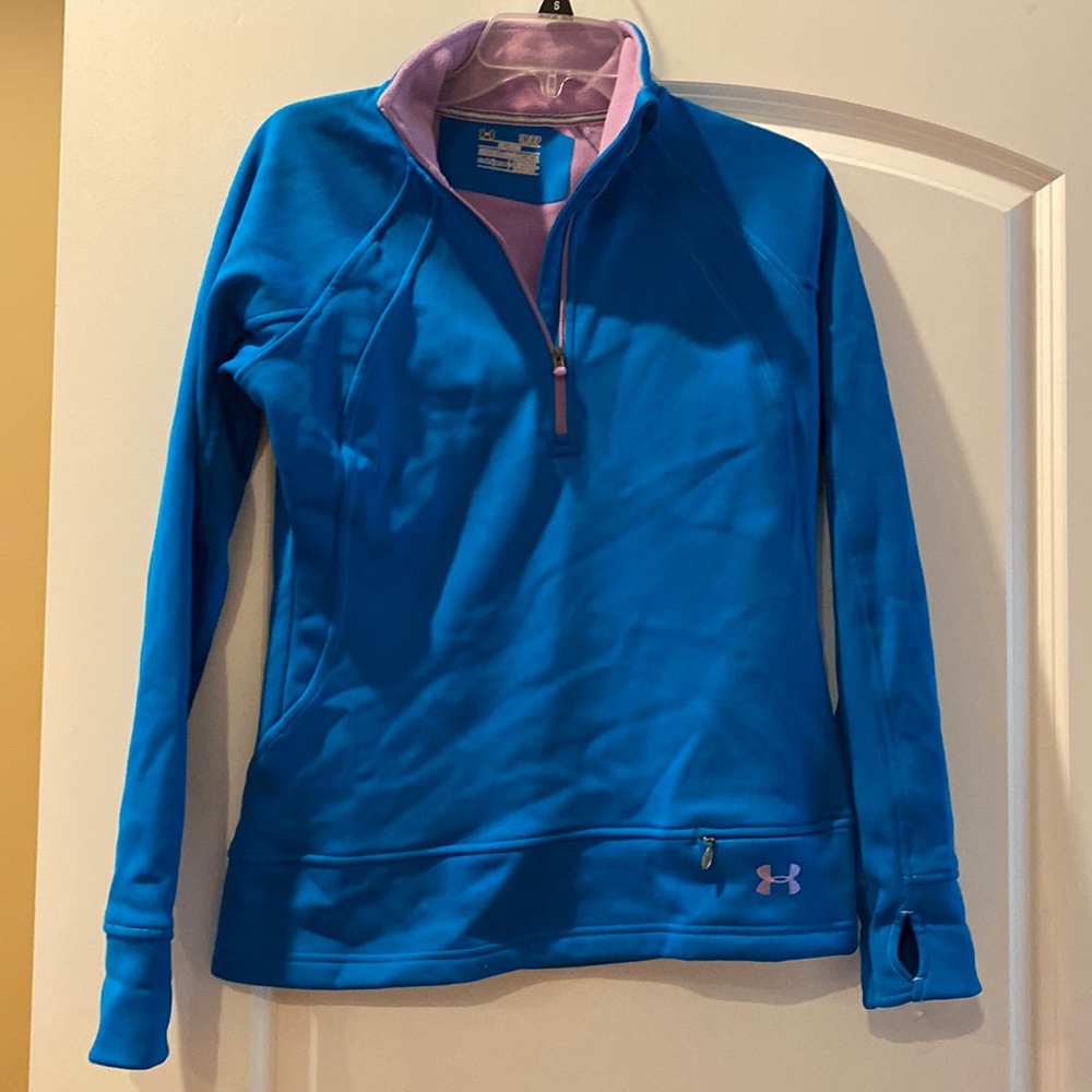Under Armour cold gear half zip sweatshirt in size small